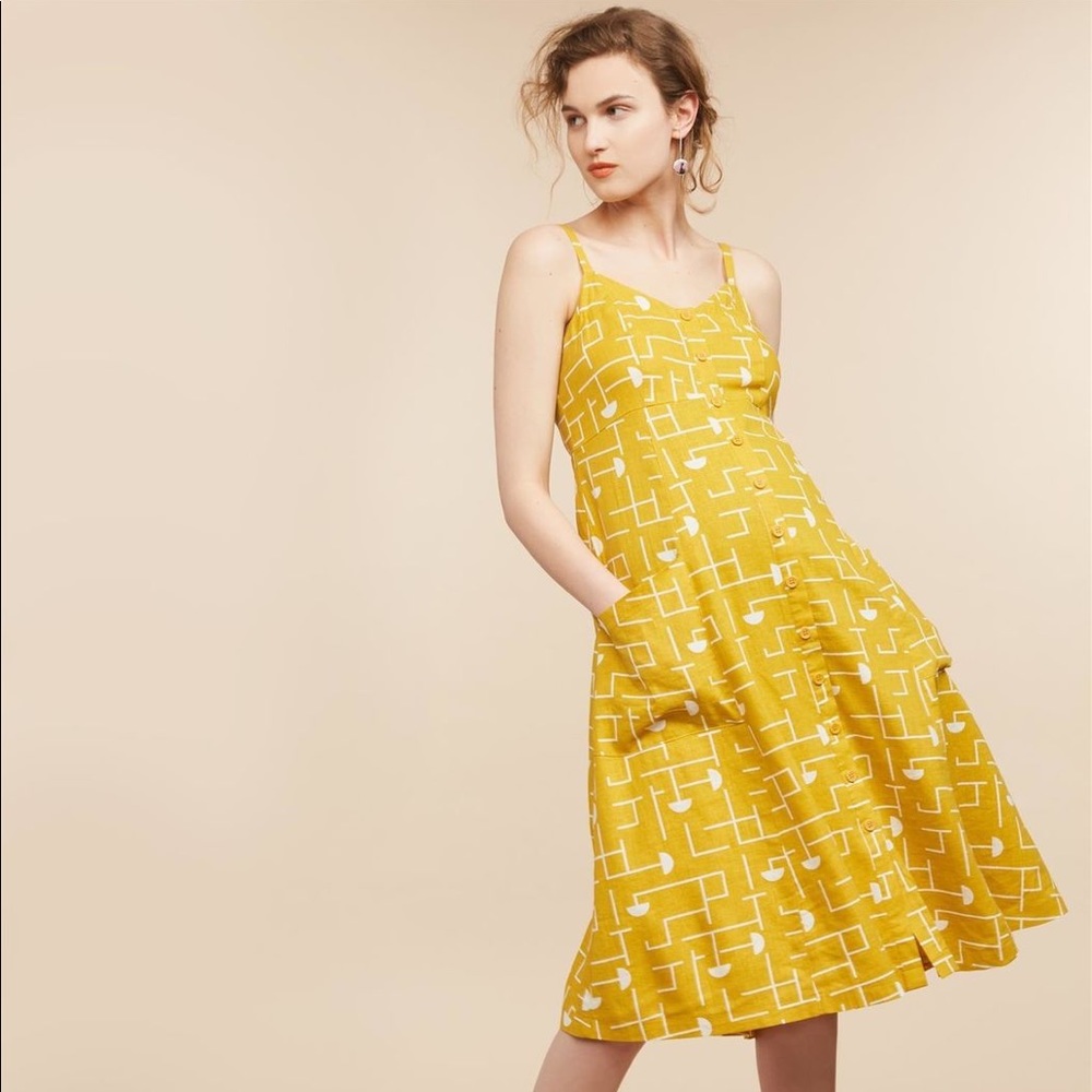 Motherhood Button Front Dress